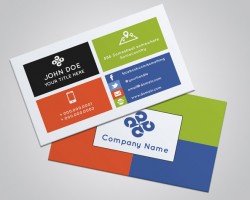 Metro Style Business Card Preview