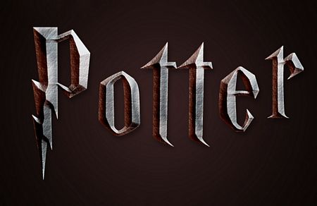 Harry Potter Text Effect preview